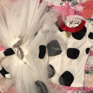 Pottery Barn Kids Dalmation kids tutu costume